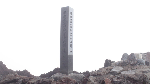 富士山 三角點