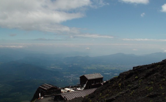 富士山須走下山道